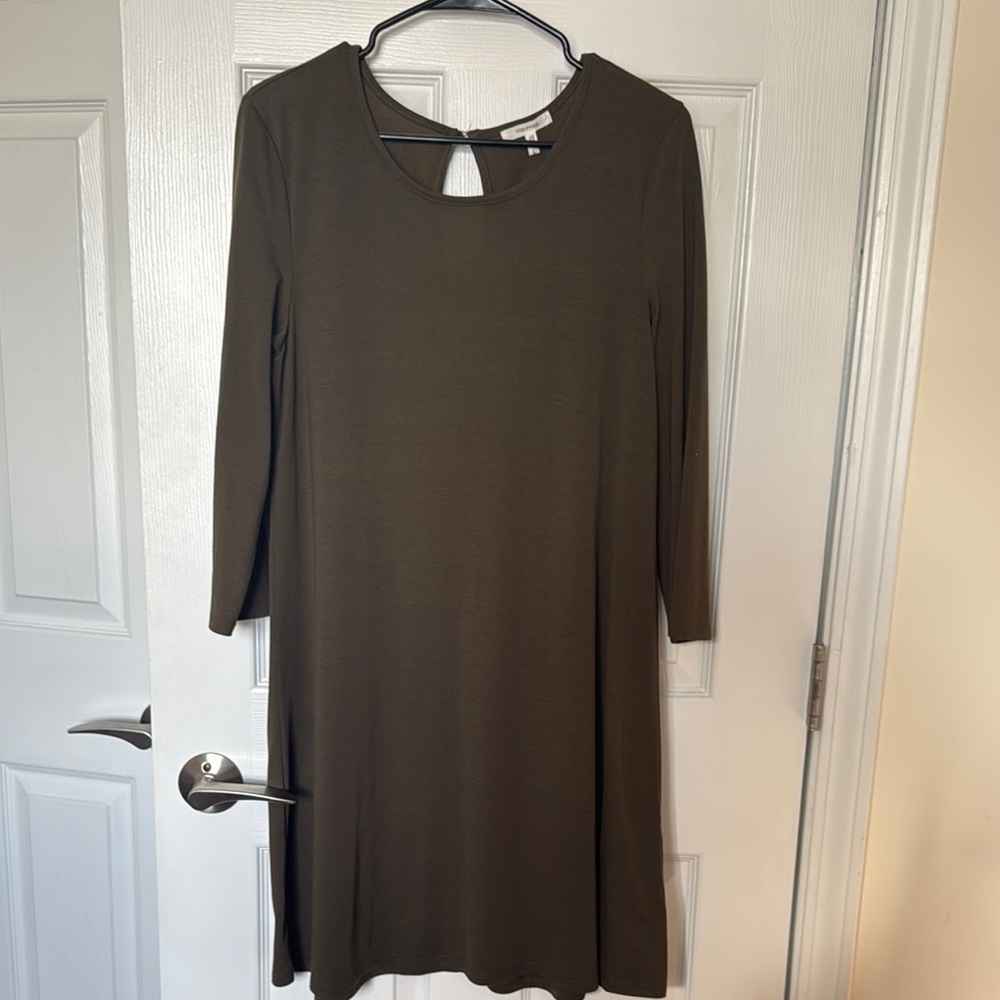 Olive Green Women's Dress